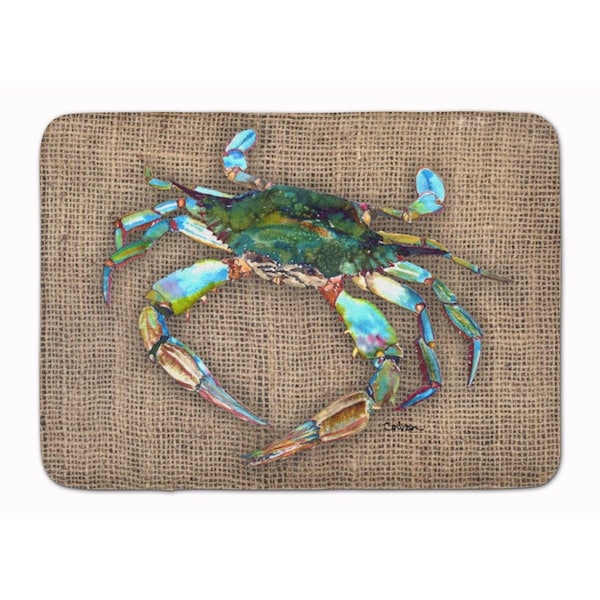 Carolines Treasures Crab Machine Washable Memory Foam Mat CA68477 - main